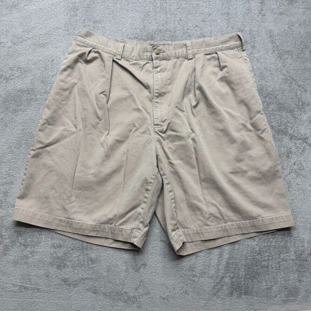 Polo Ralph Lauren Shorts Mens Brown Measured 36x9 Chino Flat Front